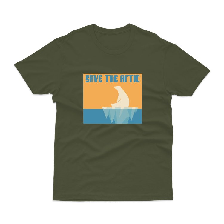 Baju Kaos Jaga Bumi Save The Artic Alam 12 - gambar 27