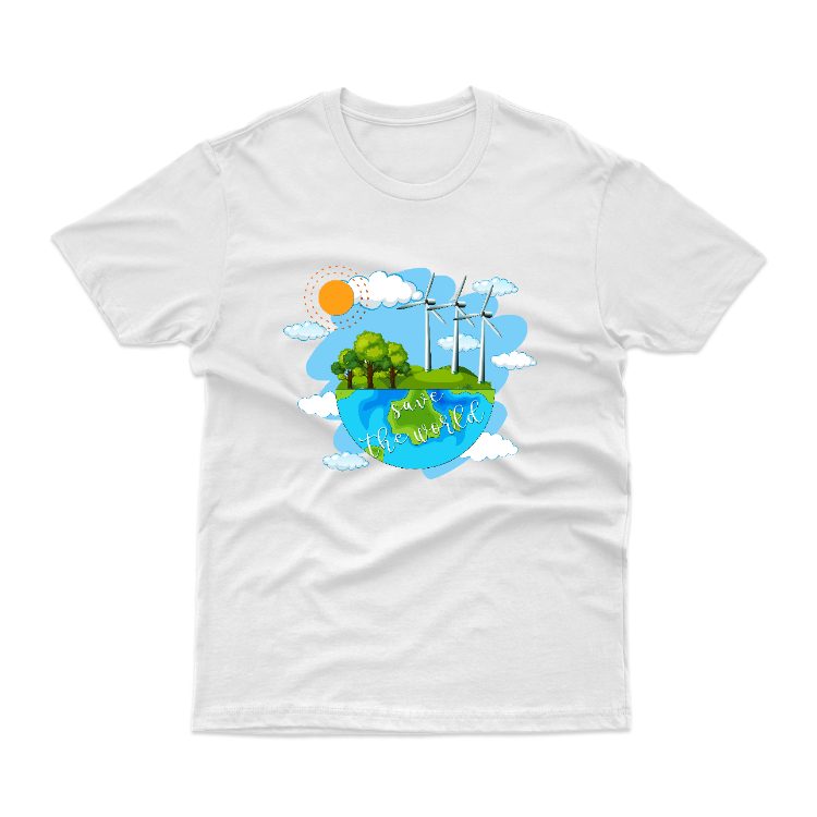 Baju Kaos Jaga Bumi Save The Earth Alam 10 - gambar 3