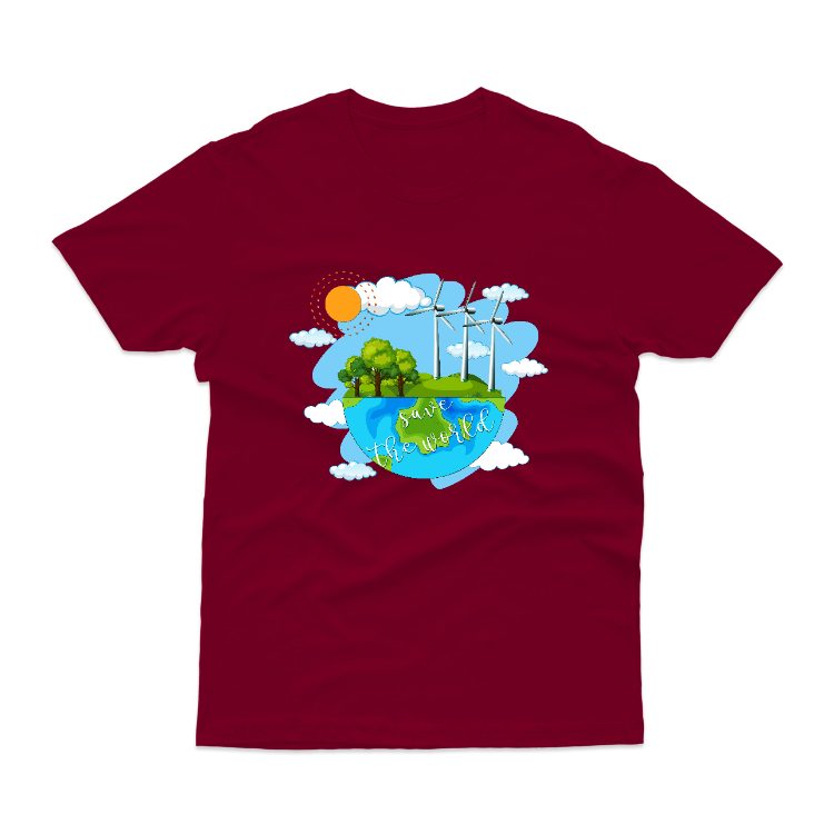 Baju Kaos Jaga Bumi Save The Earth Alam 10 - gambar 14
