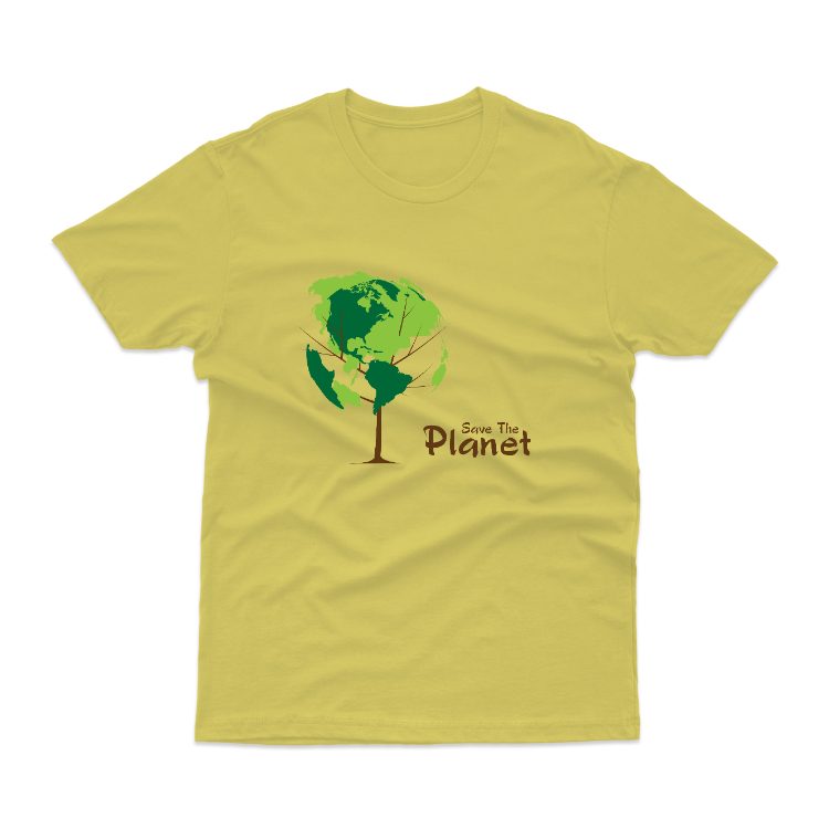 Baju Kaos Jaga Bumi Save The Planet Alam 08 - gambar 3