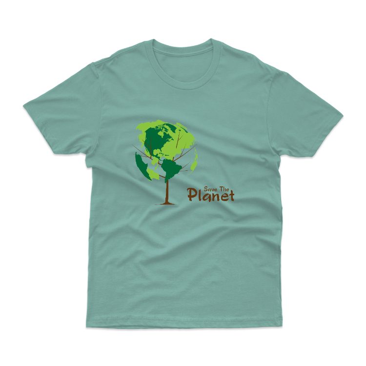 Baju Kaos Jaga Bumi Save The Planet Alam 08 - gambar 4