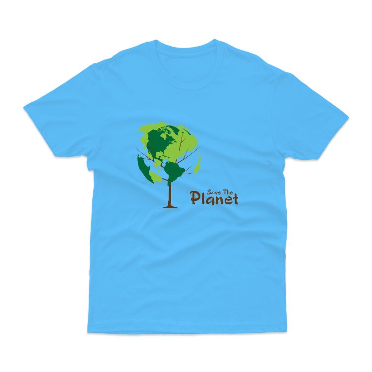 Baju Kaos Jaga Bumi Save The Planet Alam 08 - gambar 6