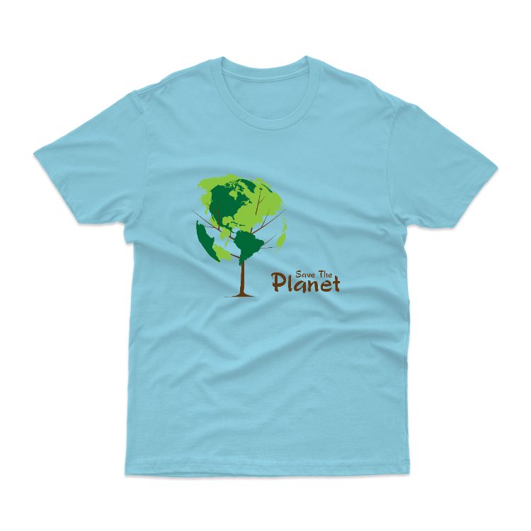 Baju Kaos Jaga Bumi Save The Planet Alam 08 - gambar 17
