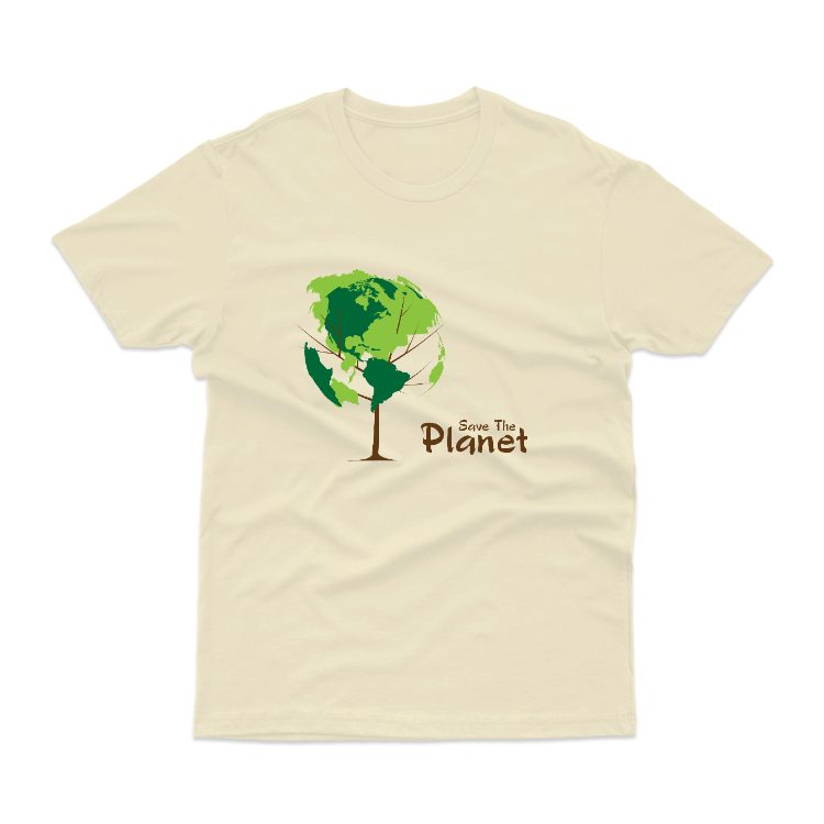 Baju Kaos Jaga Bumi Save The Planet Alam 08