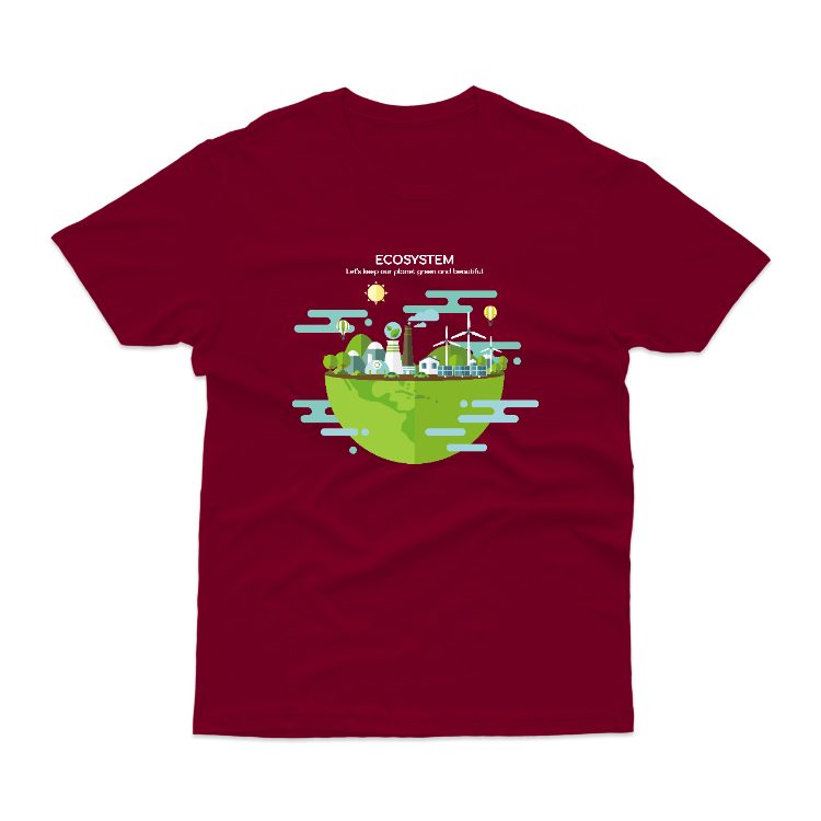 Baju Kaos Jaga Bumi Ecosystem Save Earth Alam 02 - gambar 6