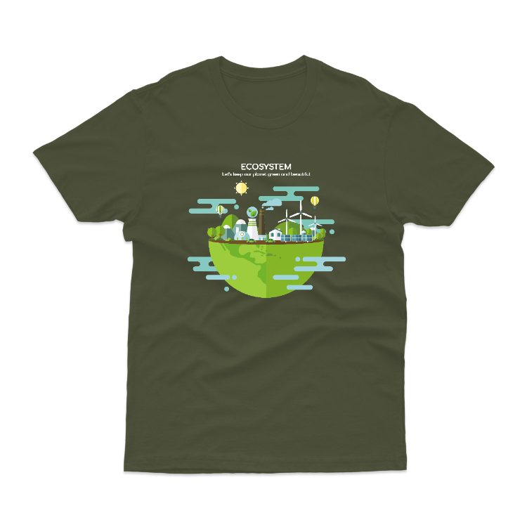 Baju Kaos Jaga Bumi Ecosystem Save Earth Alam 02 - gambar 12