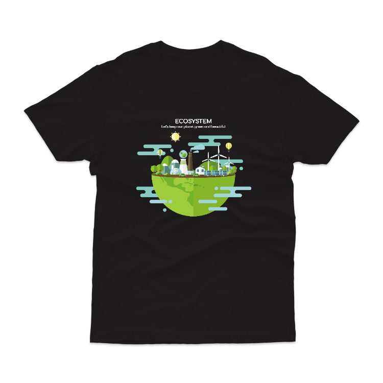 Baju Kaos Jaga Bumi Ecosystem Save Earth Alam 02 - gambar 13