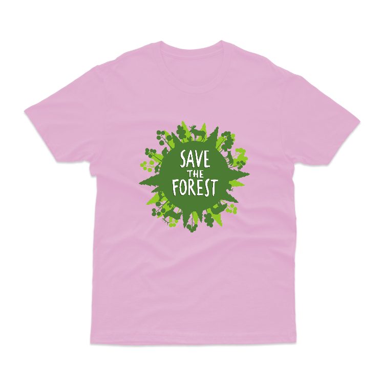 Baju Kaos Jaga Hutan Save Forest Alam 06 - gambar 5
