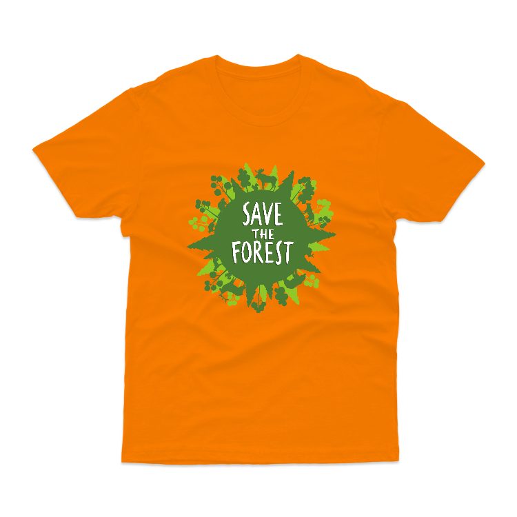 Baju Kaos Jaga Hutan Save Forest Alam 06 - gambar 9