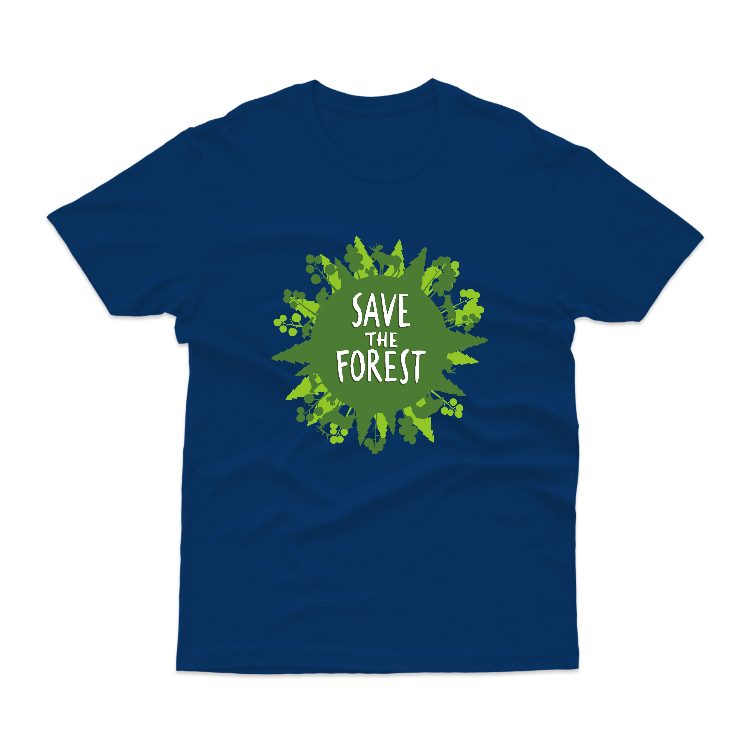 Baju Kaos Jaga Hutan Save Forest Alam 06 - gambar 11