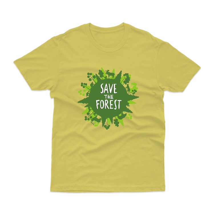 Baju Kaos Jaga Hutan Save Forest Alam 06 - gambar 14