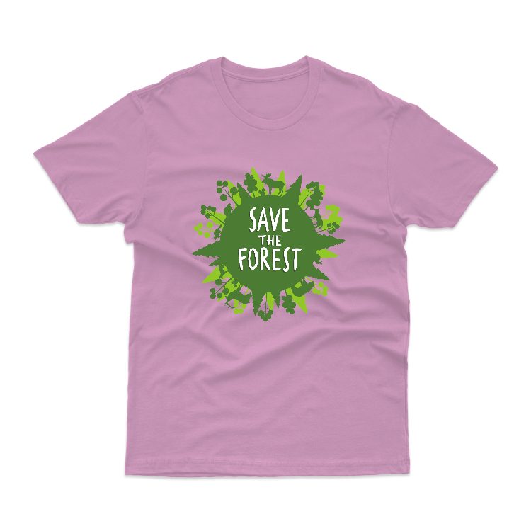 Baju Kaos Jaga Hutan Save Forest Alam 06 - gambar 17