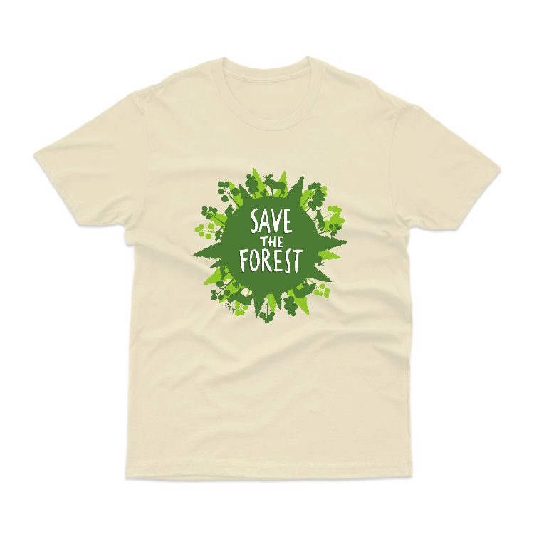 Baju Kaos Jaga Hutan Save Forest Alam 06 - gambar 20