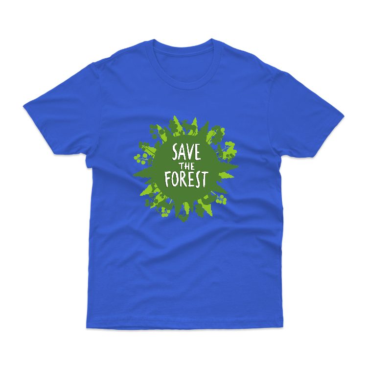 Baju Kaos Jaga Hutan Save Forest Alam 06 - gambar 25