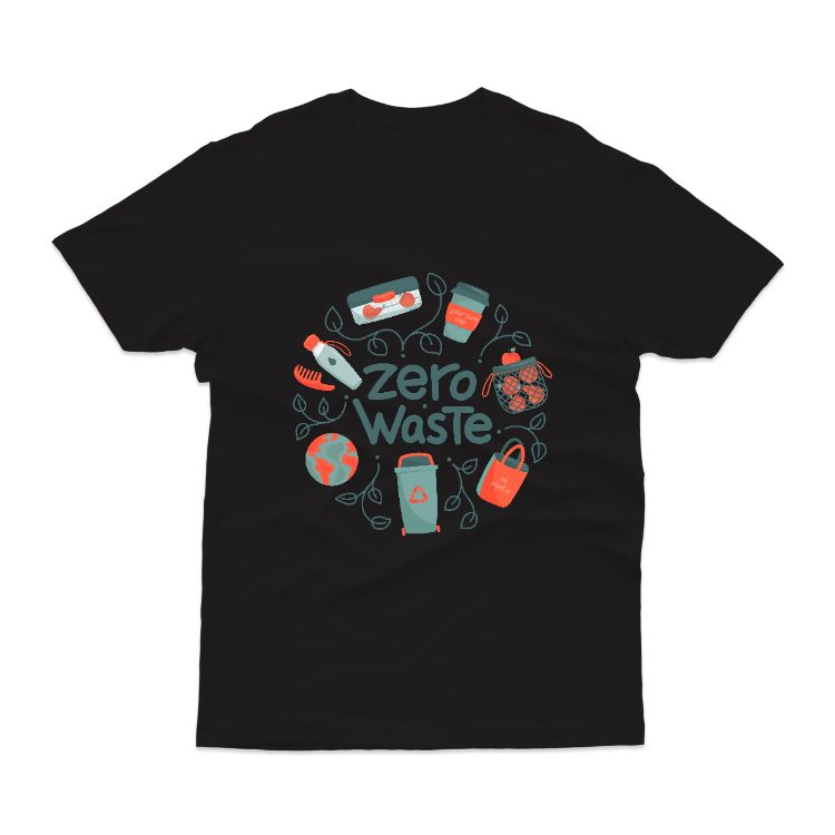 Baju Kaos Jaga Bumi Dari Sampah Plastik Alam 33 - gambar 2