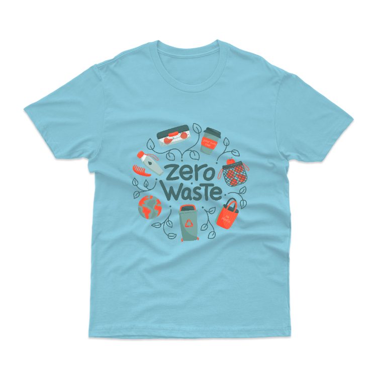 Baju Kaos Jaga Bumi Dari Sampah Plastik Alam 33 - gambar 8