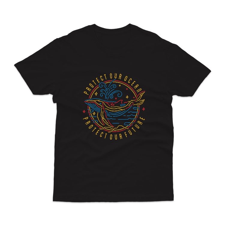 Baju Kaos Jaga Laut Kita Bumi Alam 34 - gambar 2
