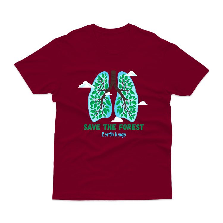 Baju Kaos Jaga Bumi hutan Papru Paru Dunia Alam 26 - gambar 5