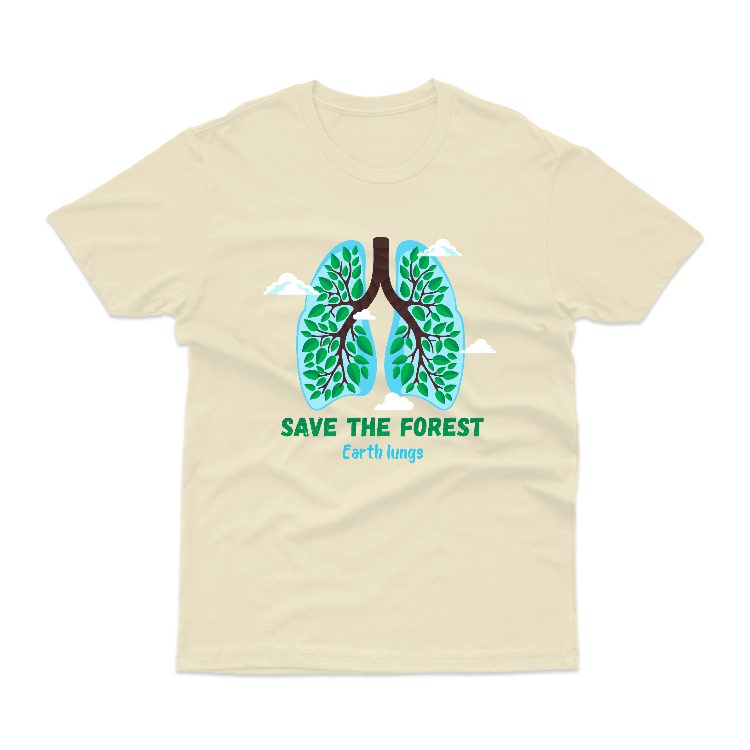Baju Kaos Jaga Bumi hutan Papru Paru Dunia Alam 26 - gambar 6
