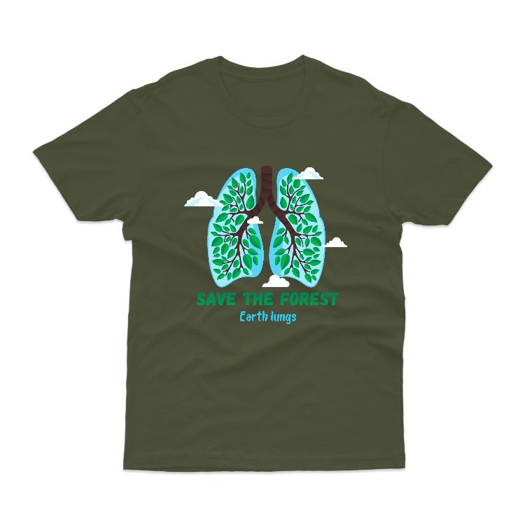 Baju Kaos Jaga Bumi hutan Papru Paru Dunia Alam 26 - gambar 10