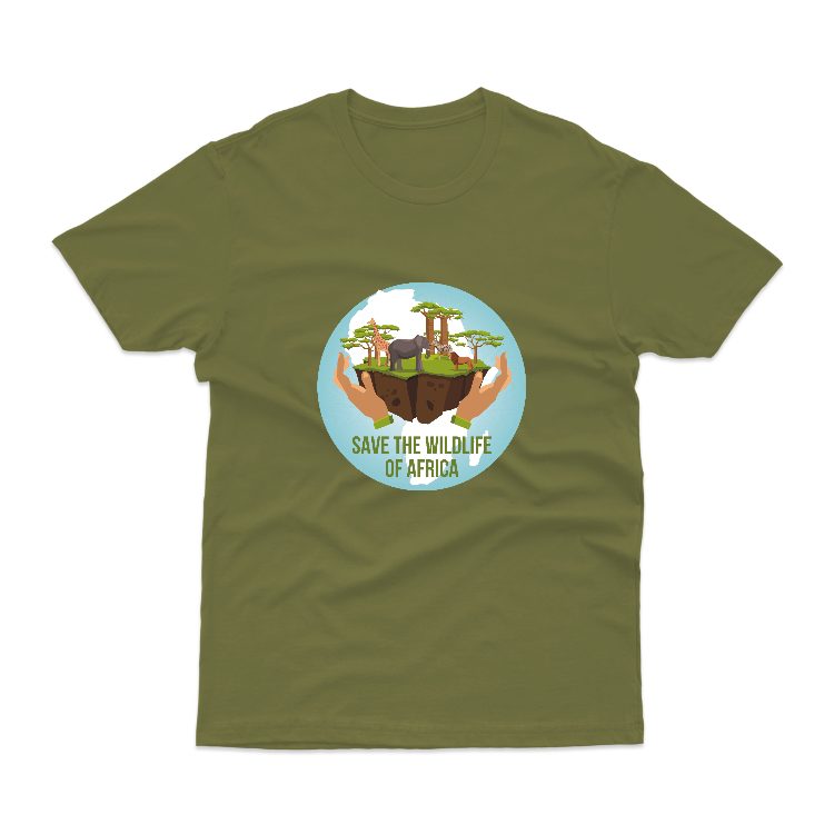 Baju Kaos Jaga Hutan Save The Forest Alam 09 - gambar 3