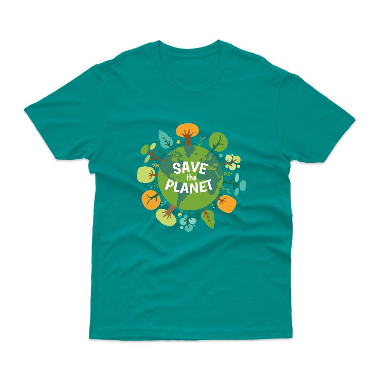 Baju Kaos Jaga Bumi Save The Planet Alam 07 - gambar 4