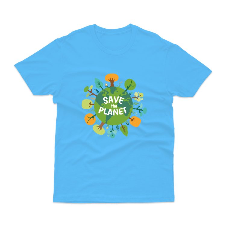 Baju Kaos Jaga Bumi Save The Planet Alam 07 - gambar 6