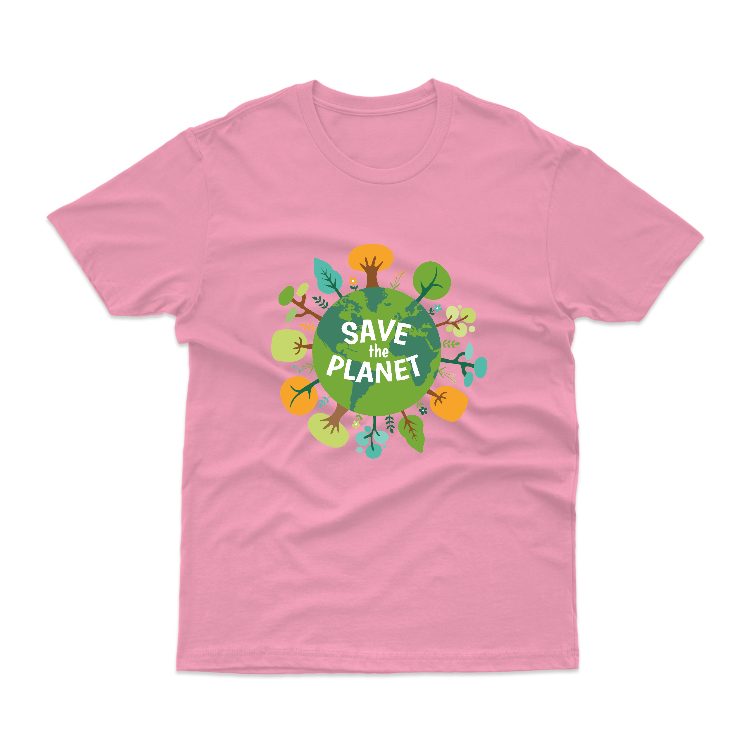 Baju Kaos Jaga Bumi Save The Planet Alam 07 - gambar 7