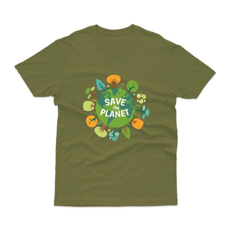 Baju Kaos Jaga Bumi Save The Planet Alam 07 - gambar 8