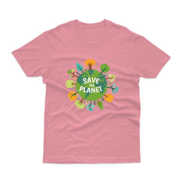 Baju Kaos Jaga Bumi Save The Planet Alam 07 - gambar 13