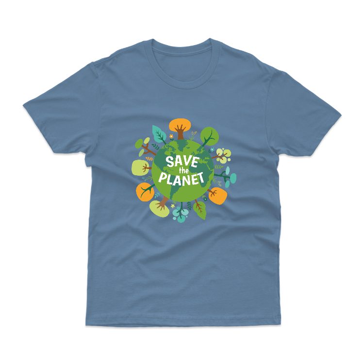 Baju Kaos Jaga Bumi Save The Planet Alam 07 - gambar 14