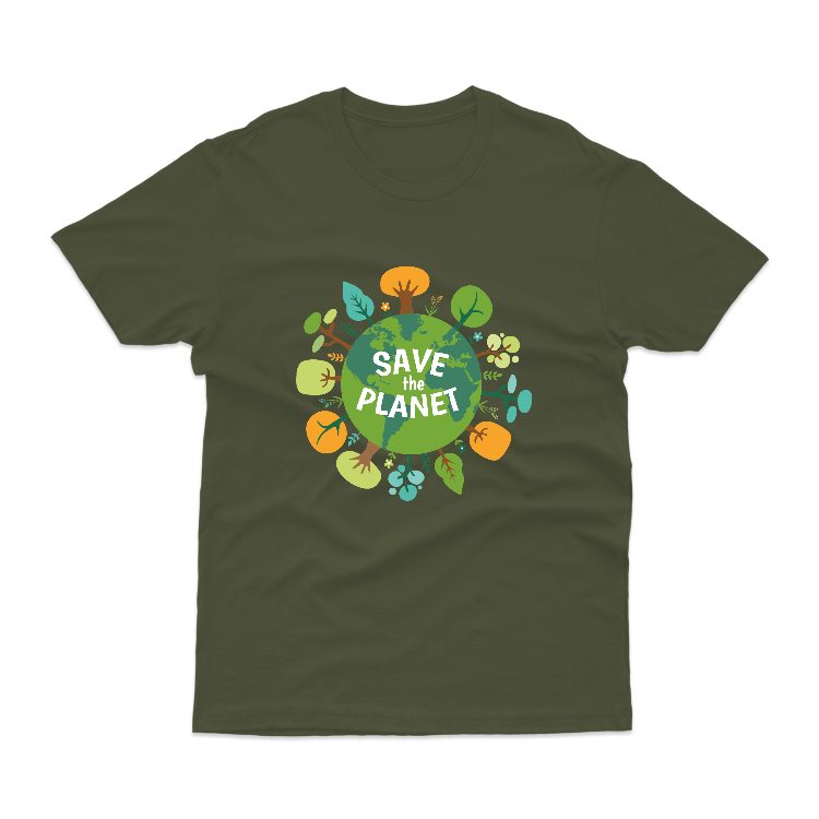 Baju Kaos Jaga Bumi Save The Planet Alam 07 - gambar 18