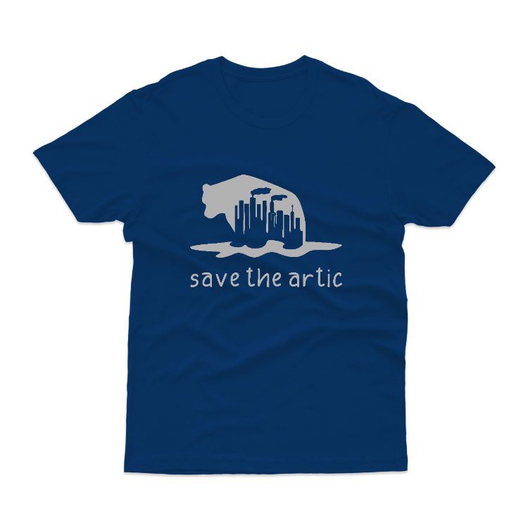 Baju Kaos Jaga Bumi Save The Artic Global Warming Alam 13 - gambar 4