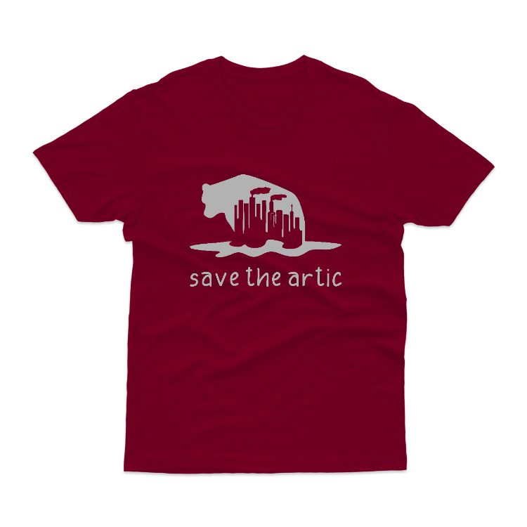 Baju Kaos Jaga Bumi Save The Artic Global Warming Alam 13 - gambar 5