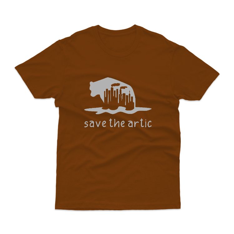 Baju Kaos Jaga Bumi Save The Artic Global Warming Alam 13 - gambar 7