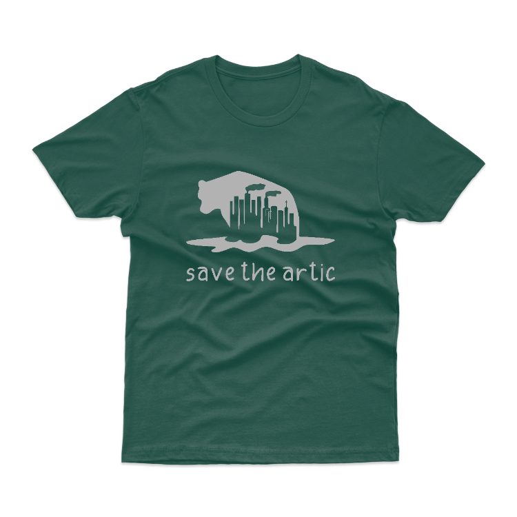 Baju Kaos Jaga Bumi Save The Artic Global Warming Alam 13 - gambar 8