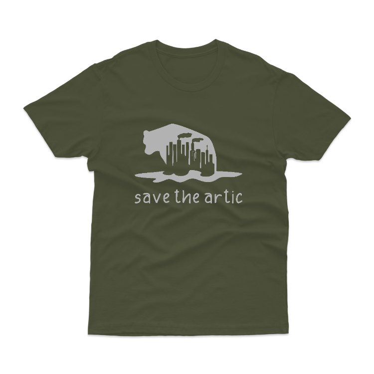Baju Kaos Jaga Bumi Save The Artic Global Warming Alam 13 - gambar 9