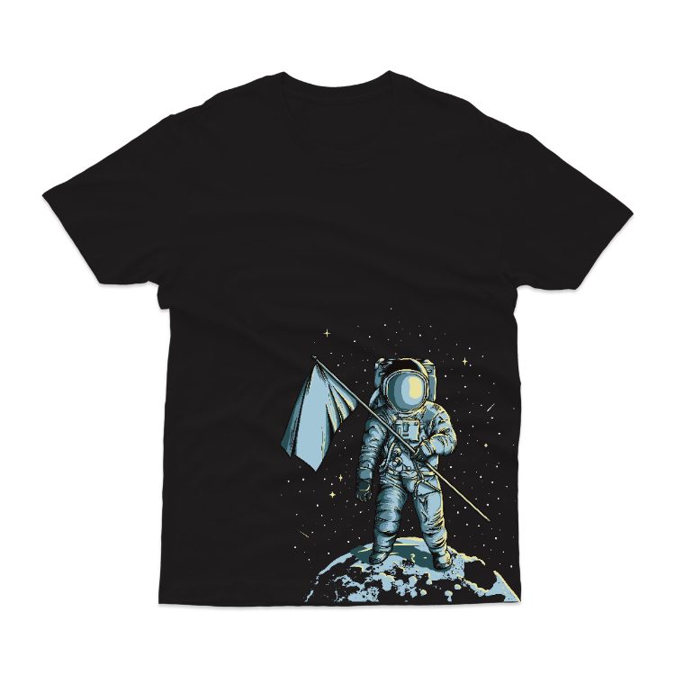 Baju Kaos Astronot Rocket Travel Planet Luar Angkasa - 6 - gambar 2