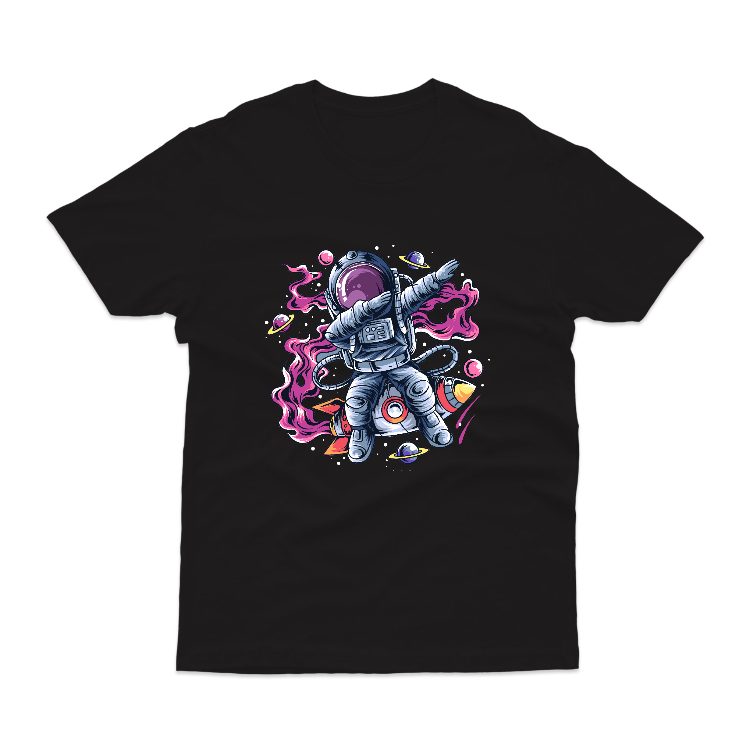 Baju Kaos Astronot Rocket Travel Planet Luar Angkasa - 5