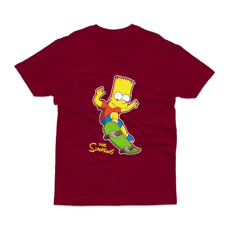 Baju Kaos The Simpsons Bart - 16 - gambar 7