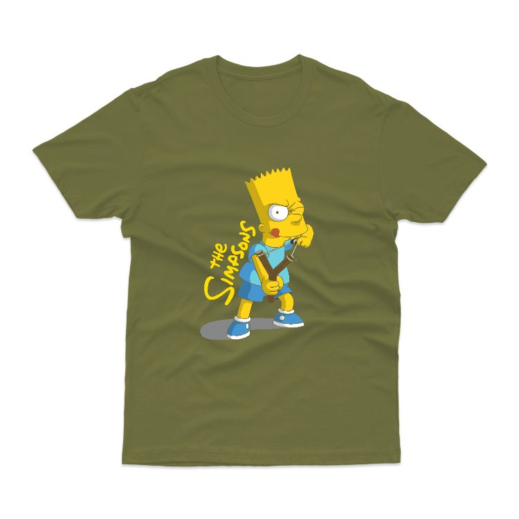 Baju Kaos The Simpsons Bart - 19 - gambar 3