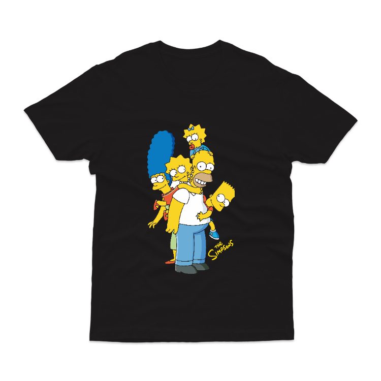 Baju Kaos The Simpsons Family - 9 - gambar 2