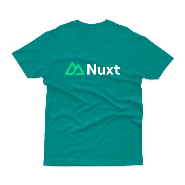Baju Kaos Nuxt JS Coding & Programming - 193 - gambar 4