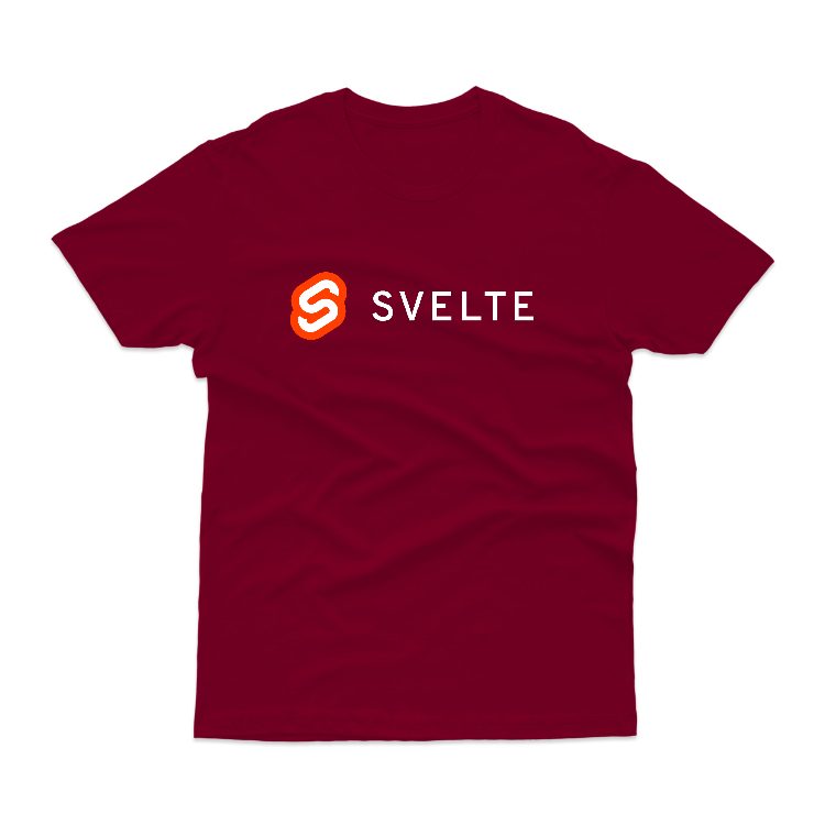 Baju Kaos Svelte Coding & Programming - 190 - gambar 8