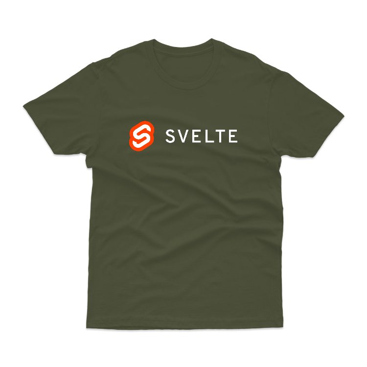Baju Kaos Svelte Coding & Programming - 190 - gambar 13